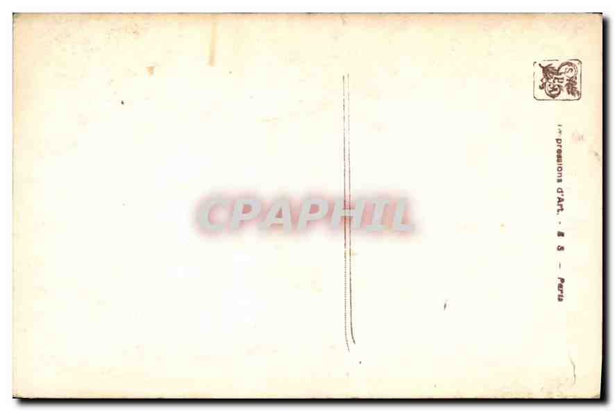 CPA Salons de Paris Boye Abbel Le Sommeil de la Nymphe Biche — Rückseite