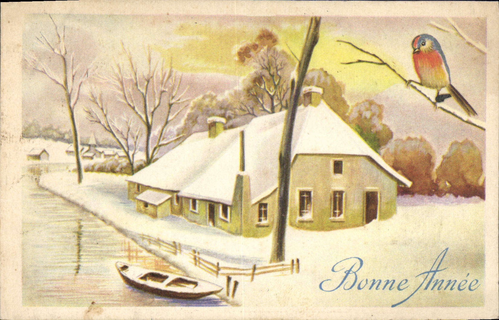 CPA Bonne Annee 