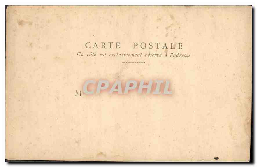 CPA Fantaisie Enfant — Verso