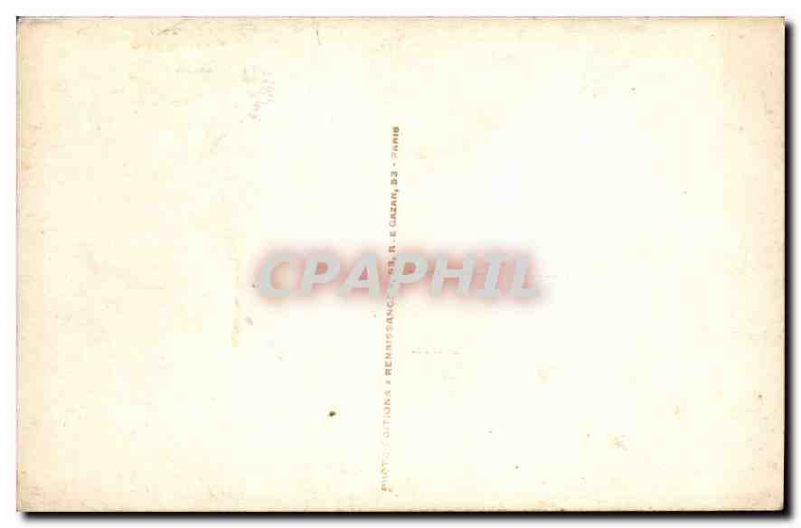 CPA Fantaisie Femme — Verso