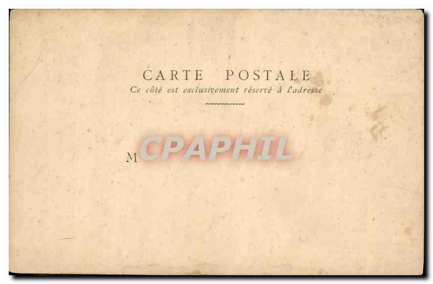 CPA La Mendiante du Pantheon  — Verso