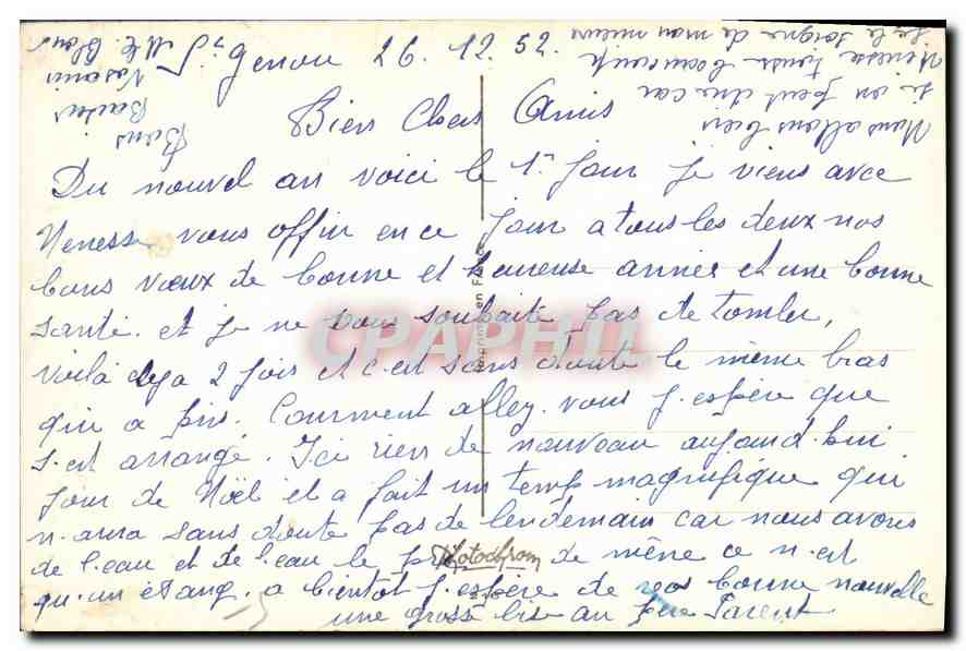 CPA Fantaisie Enfant — Rückseite