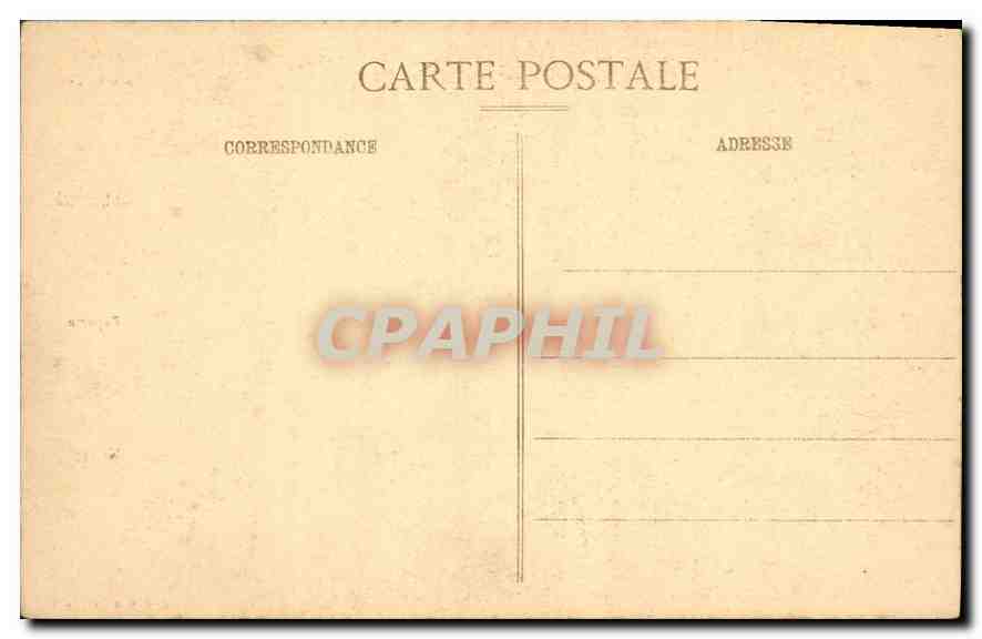 CPA Musee de Lyon Gauguin Papeete  — Verso