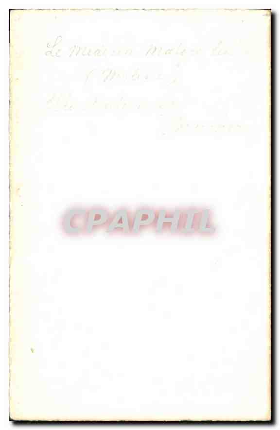 CPA Le medecin malgre lui — Rückseite