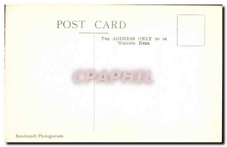 CPA Reynolds Heads of Angels  — Rückseite