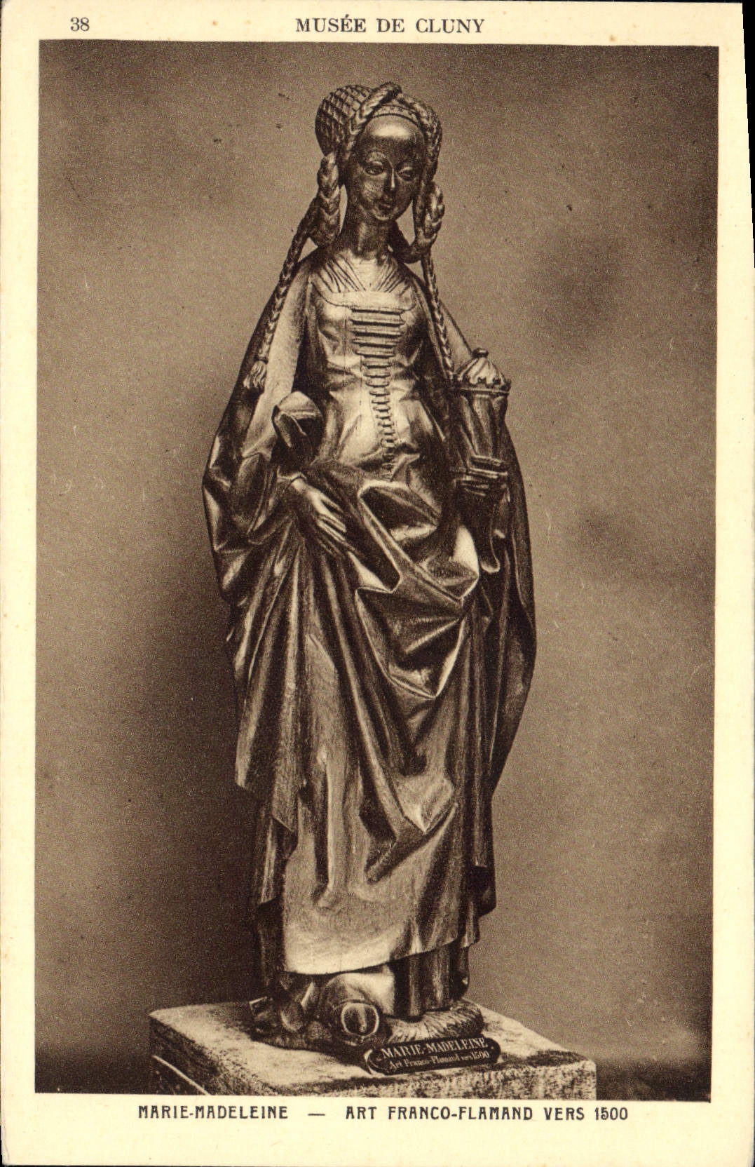 CPA Musee de Cluny Marie Madeleine Art Franco Flamand vers 1500 