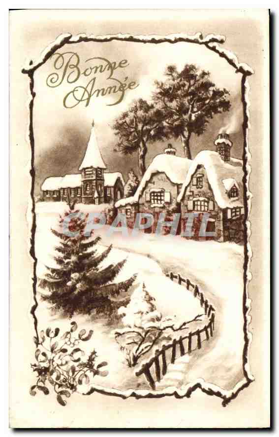 CPA Bonne Annee 