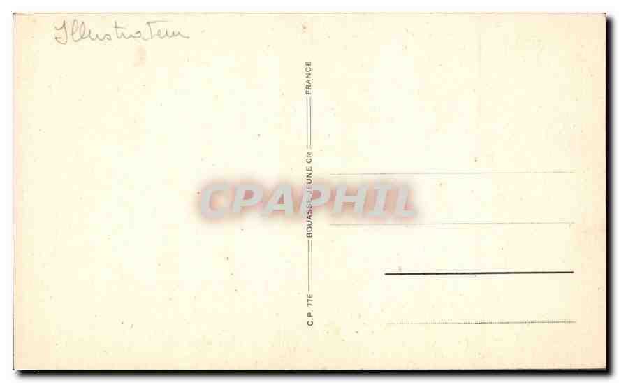 CPA Illustrateur Puvis de Chavannes — Verso