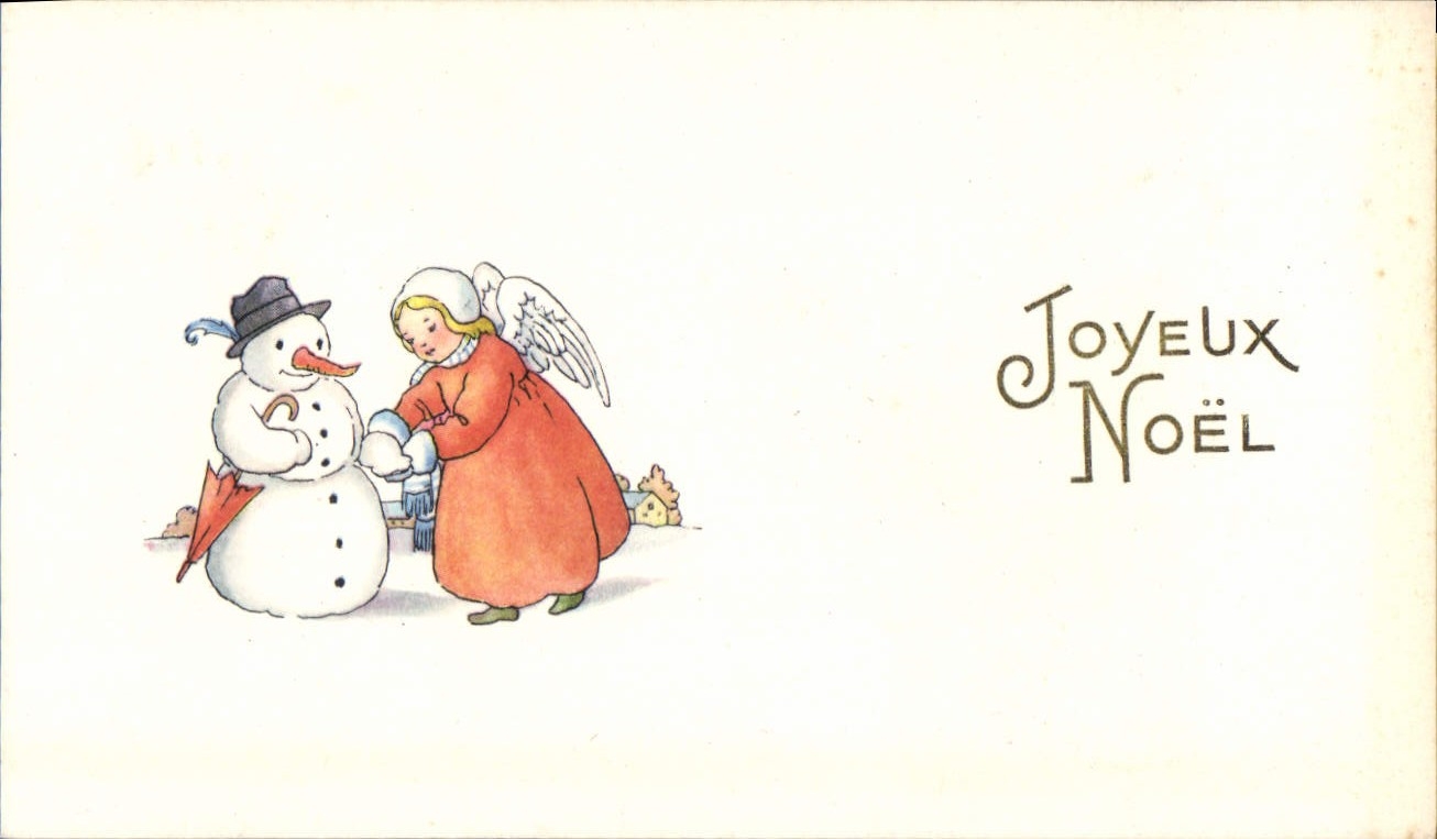 CPA Joyeux Noel 