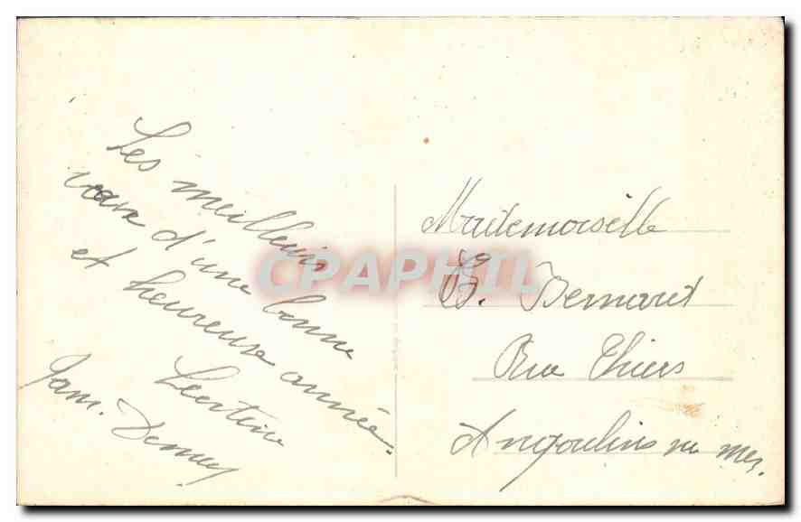 CPA Gelukkig pieunjaar  — Verso