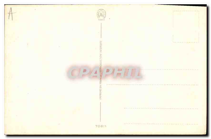 CPA Fantaisie Fleurs Bonne fete Santon — Rückseite