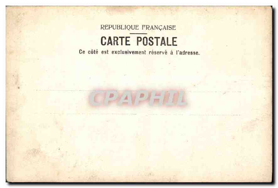 CPA Femme — Back