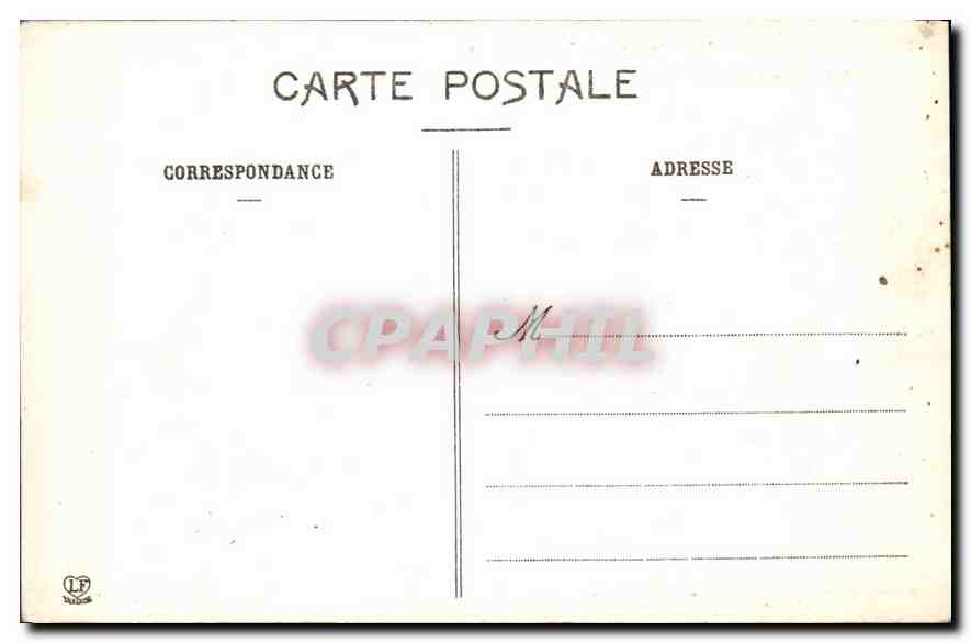 CPA Environs d'Auzat et Vicdessos Le Grand Etang de Bassies  — Back