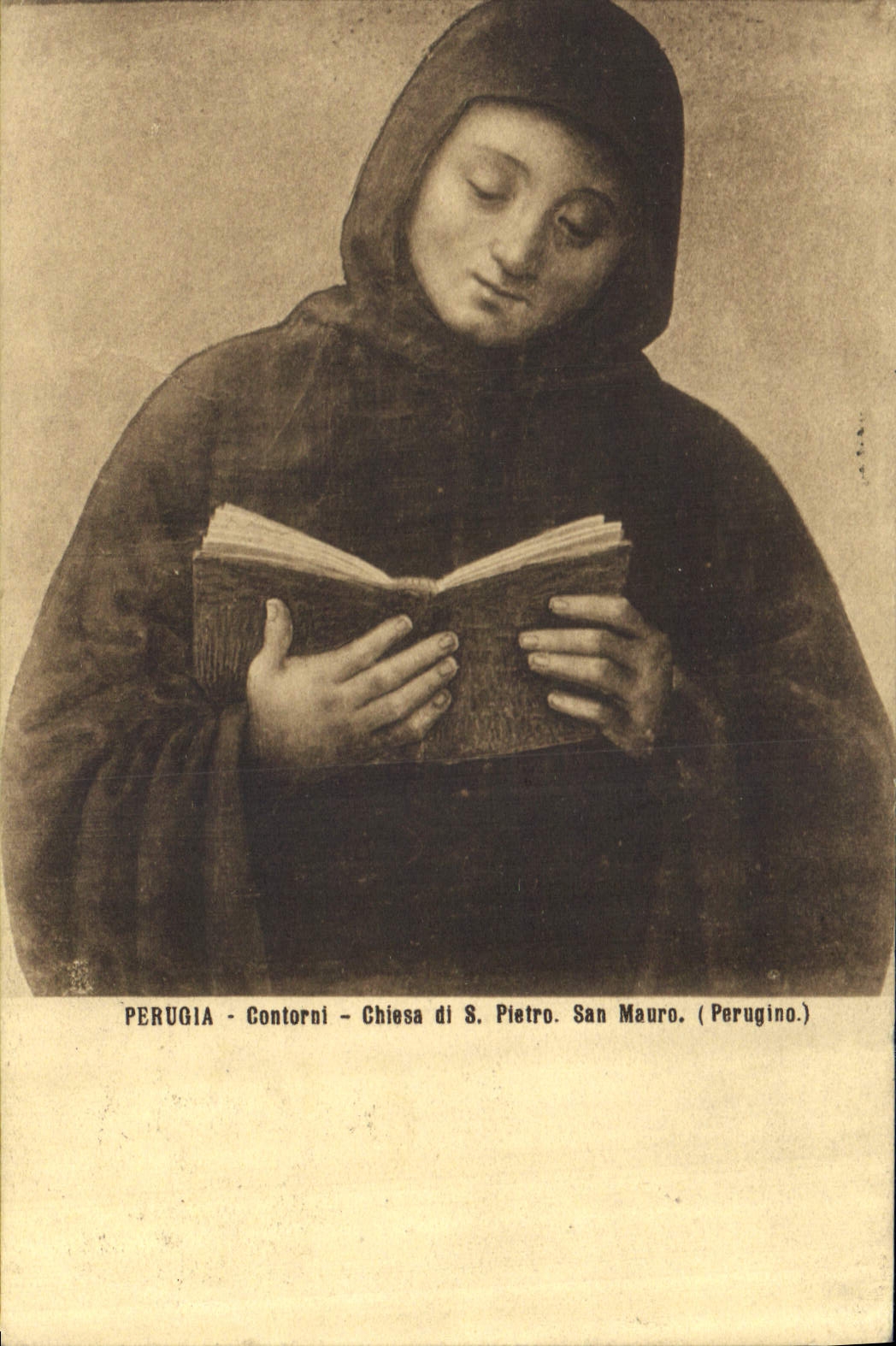 CPA Perugia Contorui Chiesa di S Pietro San Mauro Perugino 
