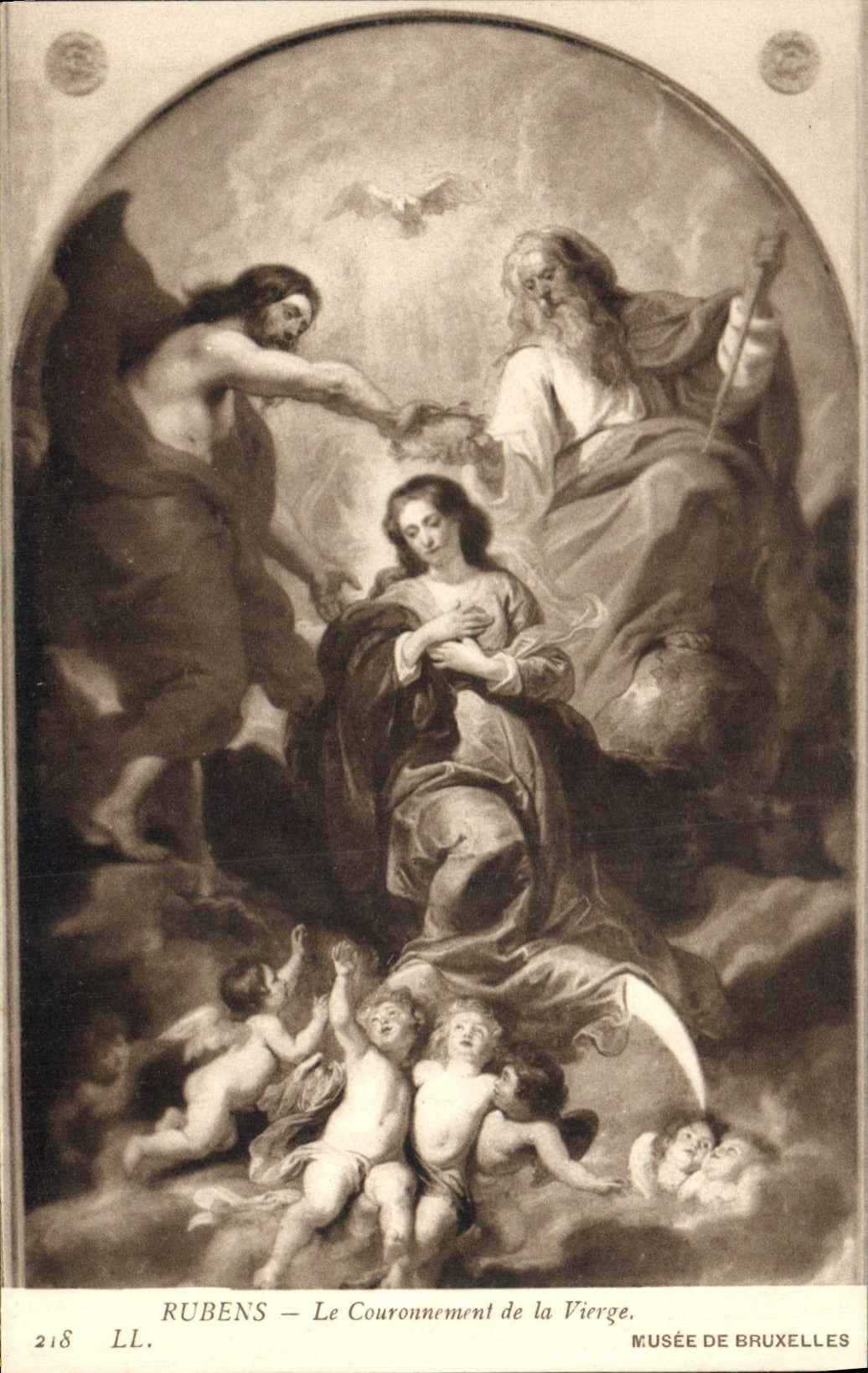 Rubens — Le Couronnement de la Vierge — Musée de Bruxelles