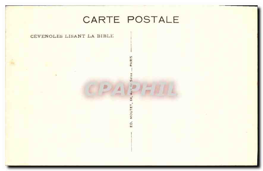 CPA Chiche Attinger Jeanne Lombard pinx  — Verso