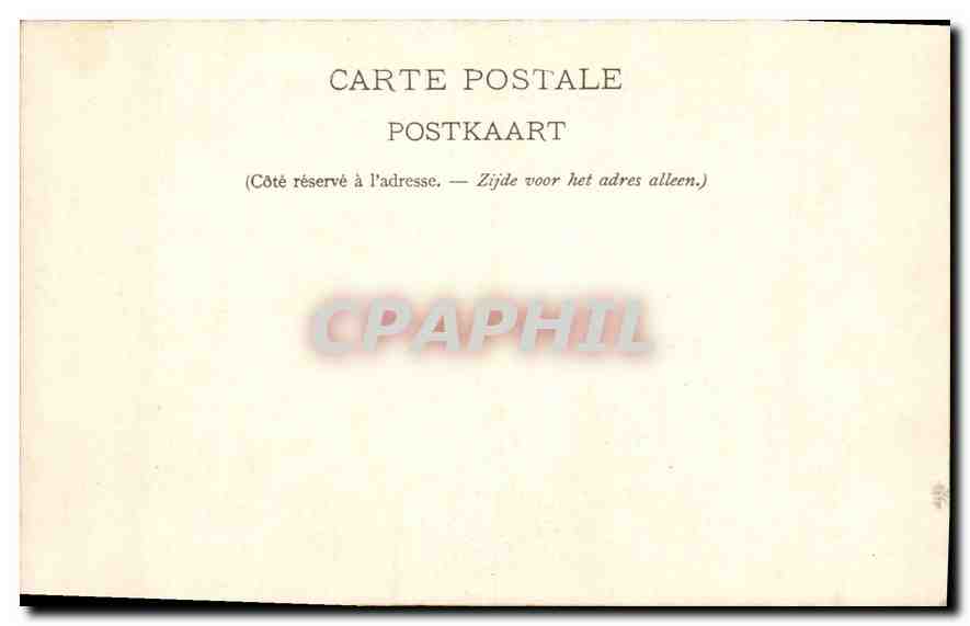 CPA Gand Le Musee des Beaux Arts La Salle  — Verso
