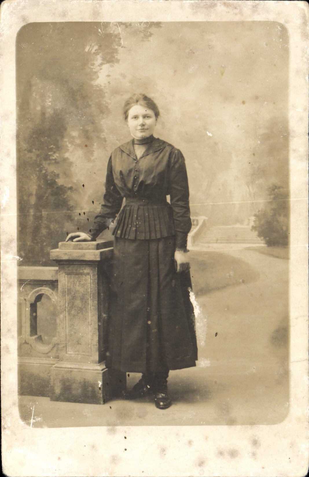 CARTE PHOTO Femme