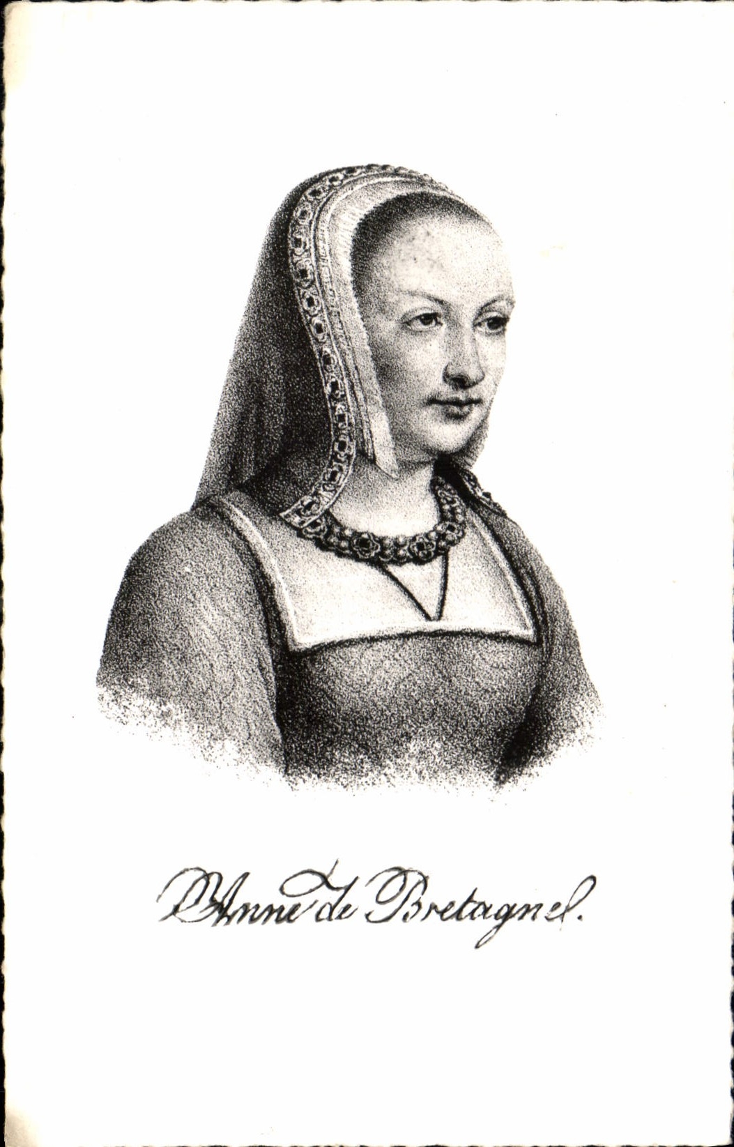 CPA Duchesse Anne de Bretagne Epusa Charles XII a Langeais et Louis XII 