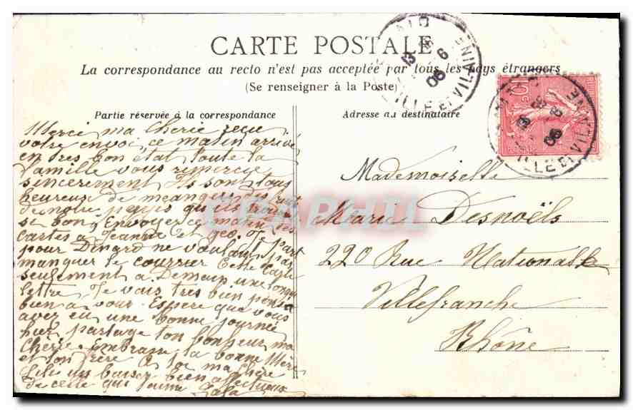 Saint-Malo - Le Môle un jour de tempête — Côte d'Émeraude, série 55, éditeur ILM — Reverso