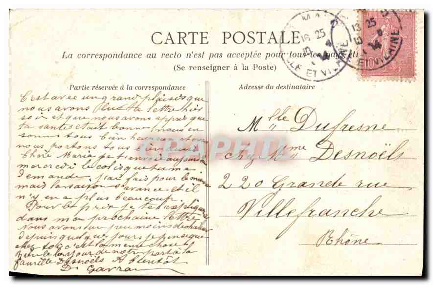 CPA Cote d'Emeraude La Vicomte Le chemin de Ronde  — Rückseite