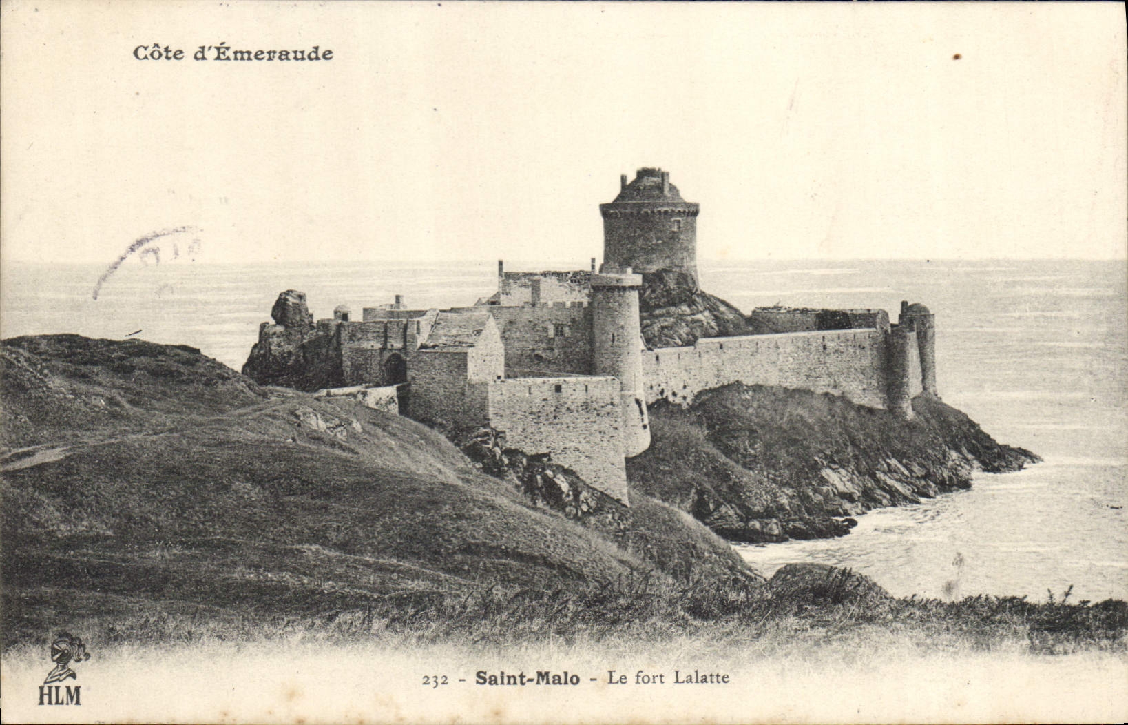 Saint-Malo - El fuerte Lalatte — Côte d'Émeraude, HLM, n°232