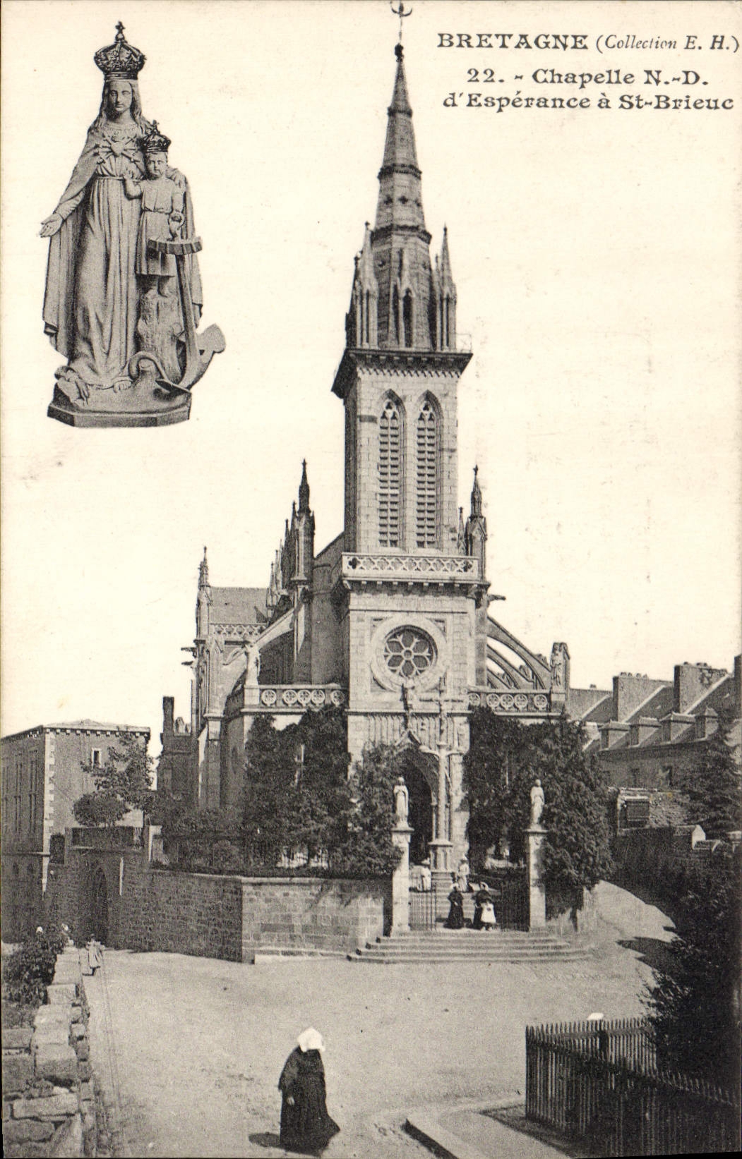 CPA Bretagne Chapelle N D d'Esperance a St Brieuc 