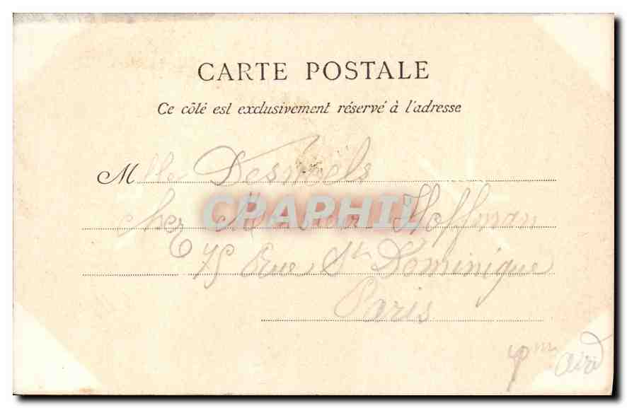 CPA Cote d'Emeraude Rennes La Porte Mordelaise  — Rückseite