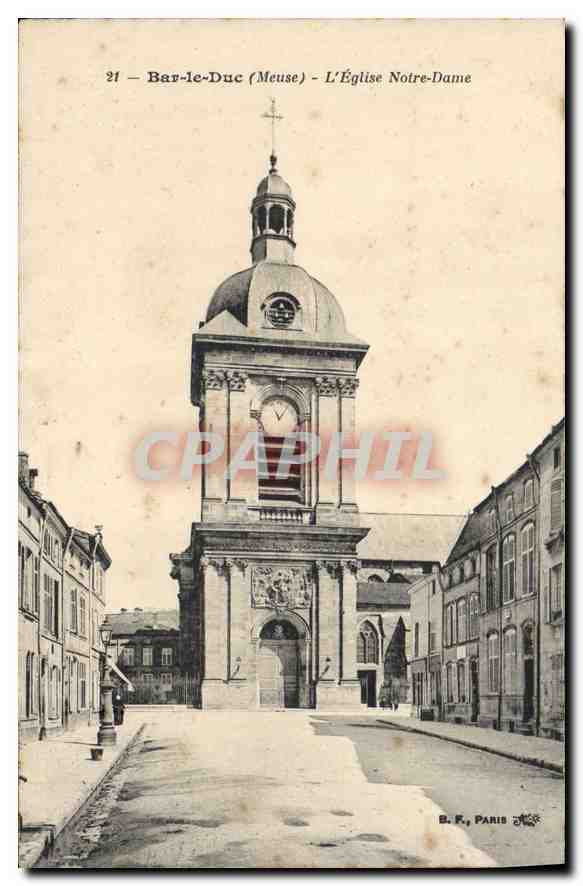 CPA Bar le Duc Meuse l'Eglise Notre Dame 