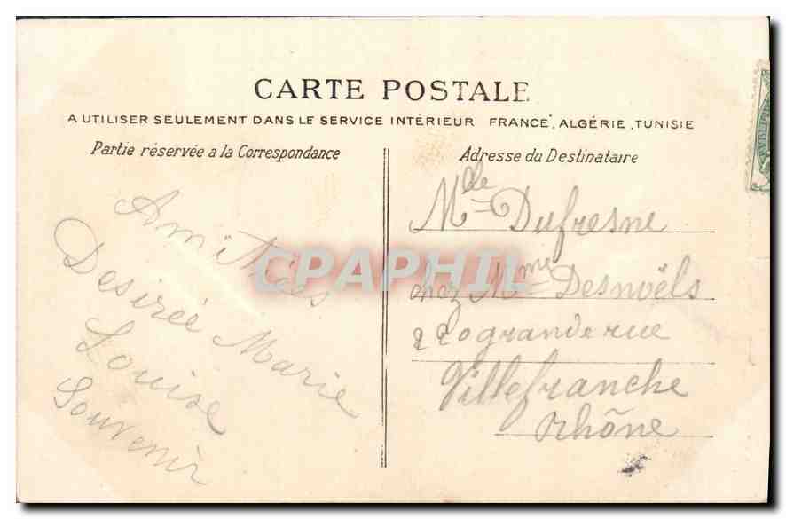 Intorno a SAINT-MALO — La Grotta di Notre-Dame du Bois-Renou — G.F. n°2884 — Verso