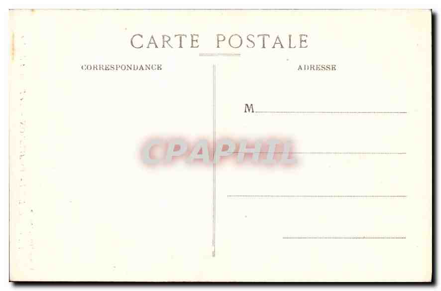 CPA Villeneuve Les Avignon Le Beeffroi et l'Eglise  — Verso