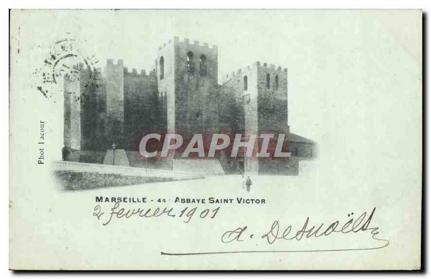 Marseille - Abbaye Saint Victor — Phot. Lacour, n°44