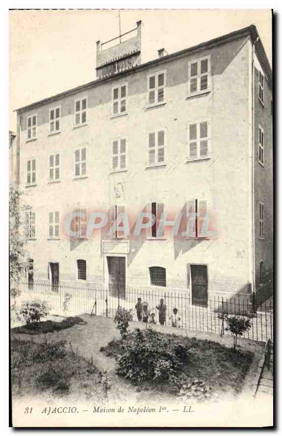 Ajaccio — Maison de Napoléon Ier — LL. n°31