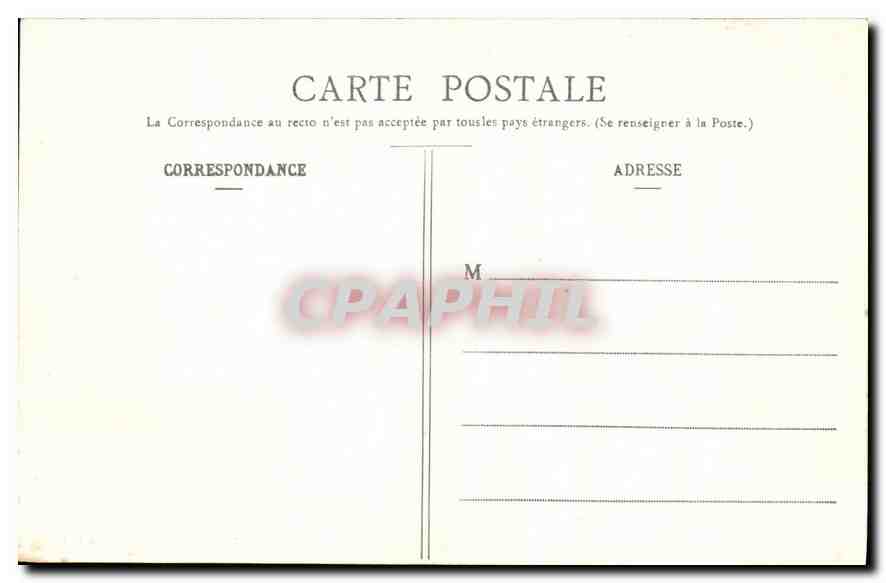 CPA Cote d'Emeraude Le Fort Lalatte  — Rückseite
