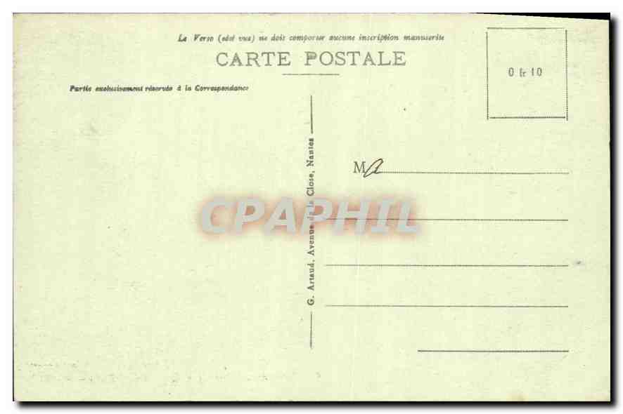CPA Environs d'Hyeres Carqueiranne Les Salettes  — Rückseite