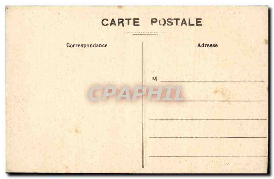 CPA Le Mont Pilat La Ligne de faite allant de la Jasserie au Grand Hotel  — Rückseite