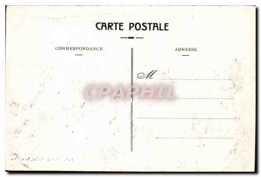 CPA Le Mont Pilat La Croix de l'Ceillon a gauche en bas l'Hotel du Col de l'Ceillon  — Rückseite