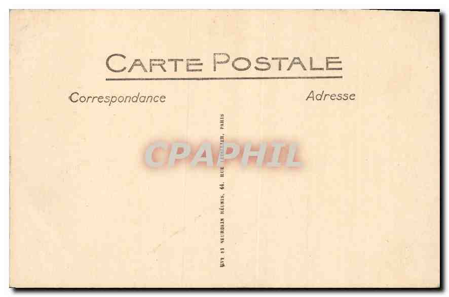 CPA Exposition Coloniale de Marseille Allee Centrale  — Back