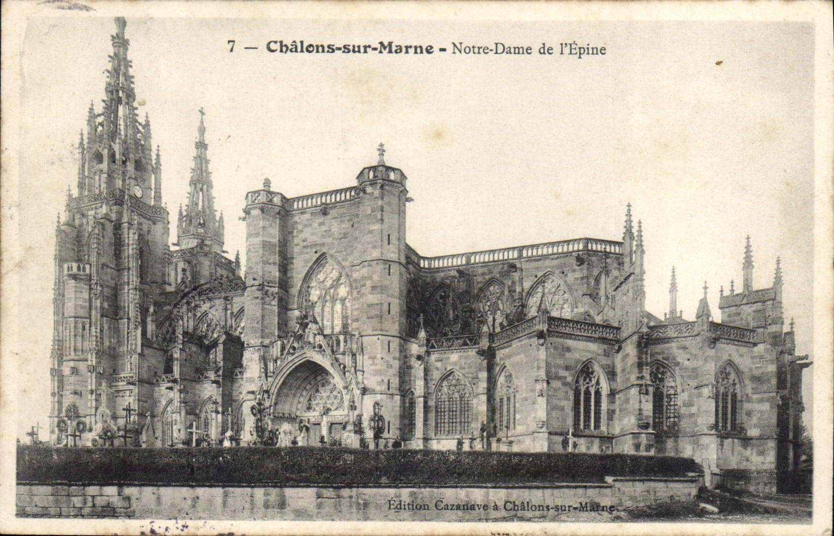 Châlons-sur-Marne — Notre-Dame de l'Épine — Édition Cazanave
