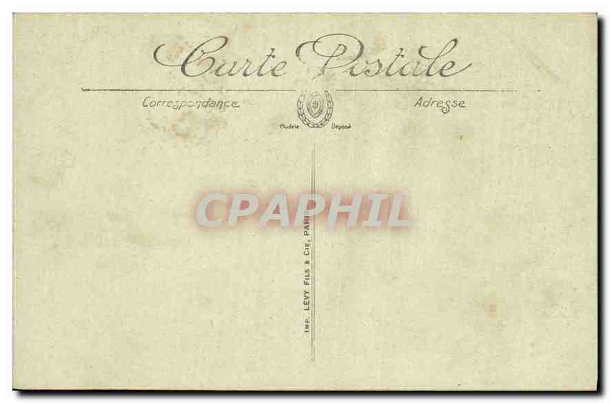 CPA Paris Avenue du Bois de Boulogne  — Rückseite