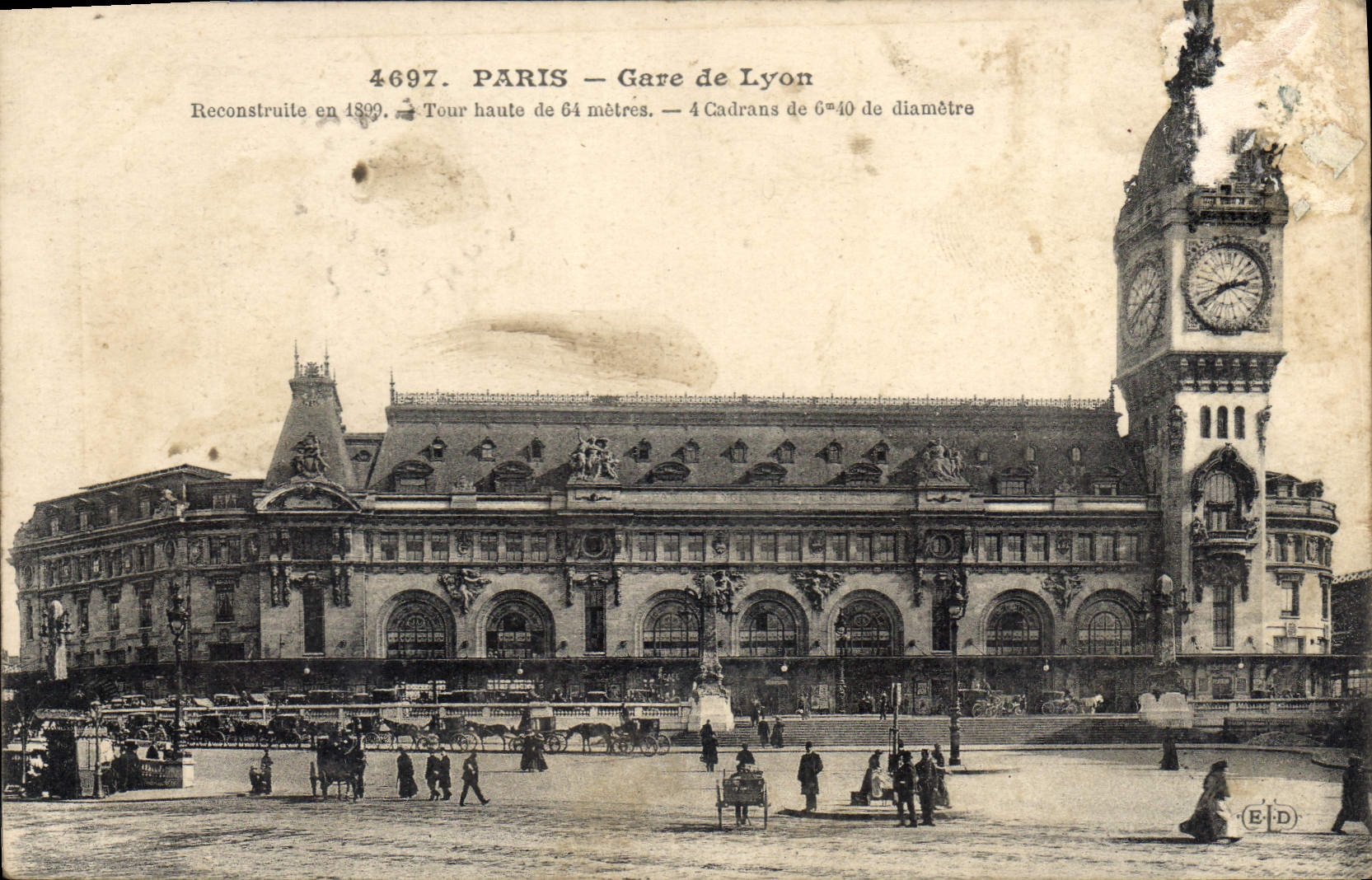 CPA Paris Gare de Lyon 