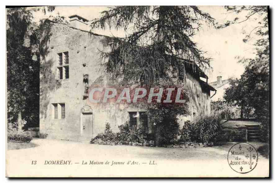 Domrémy — La Maison de Jeanne d'Arc — LL. — Matière de Jeanne d'Arc