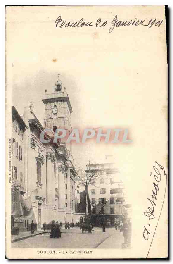 Toulon - La Cathédrale — Phot. A. Bompard, Toulon — n° 447