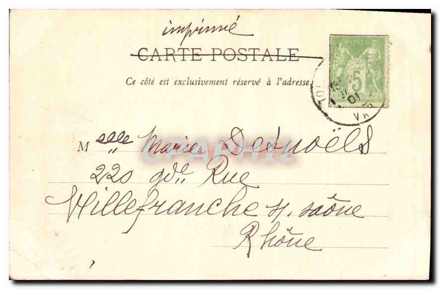 Toulon - La Cathédrale — Phot. A. Bompard, Toulon — n° 447 — Reverso