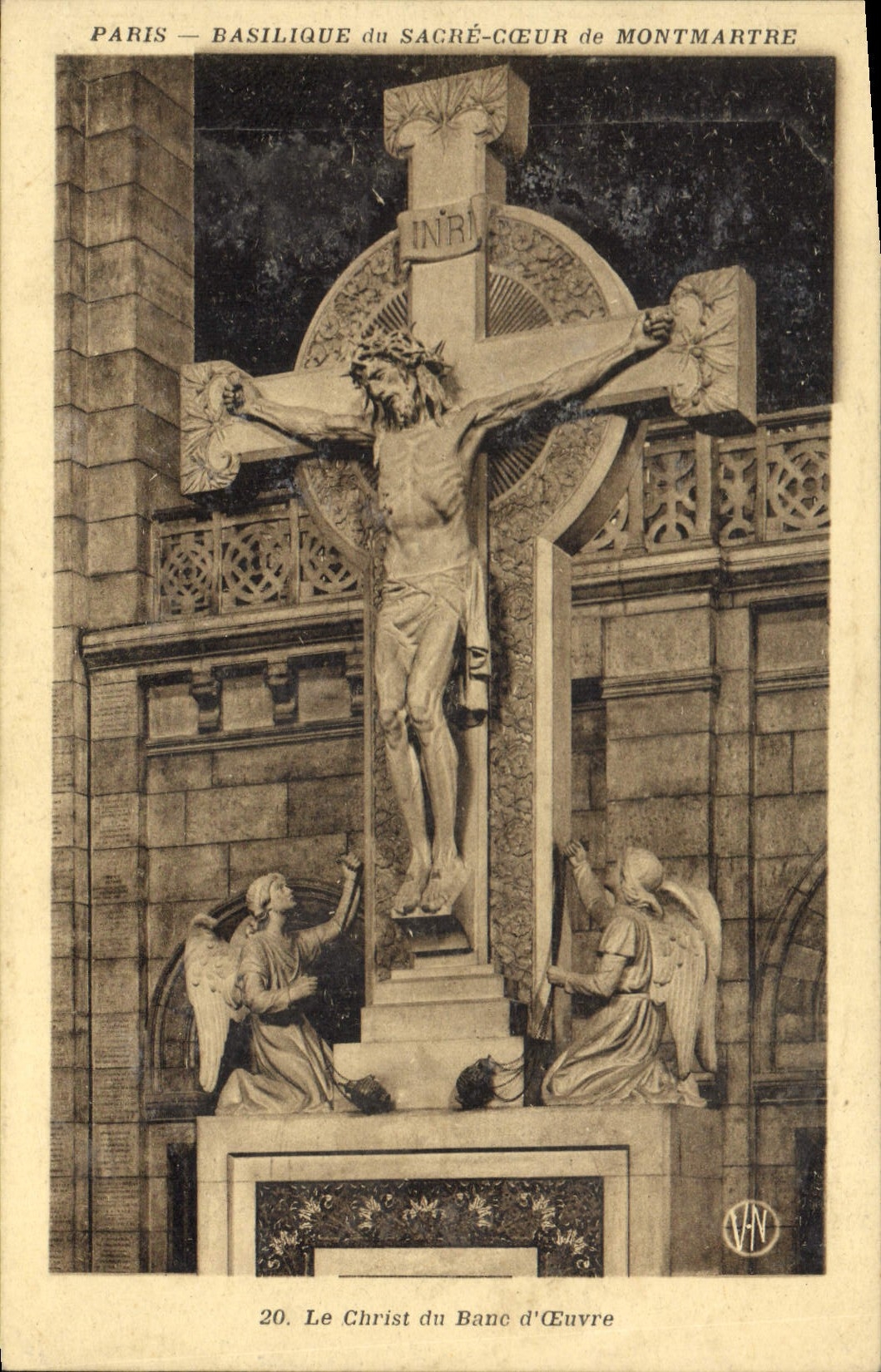 CPA Paris Basilique du Sacre Coeur de Montmartre 