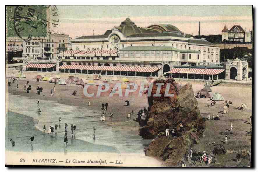 CPA Biarritz Le Casino Municipal 