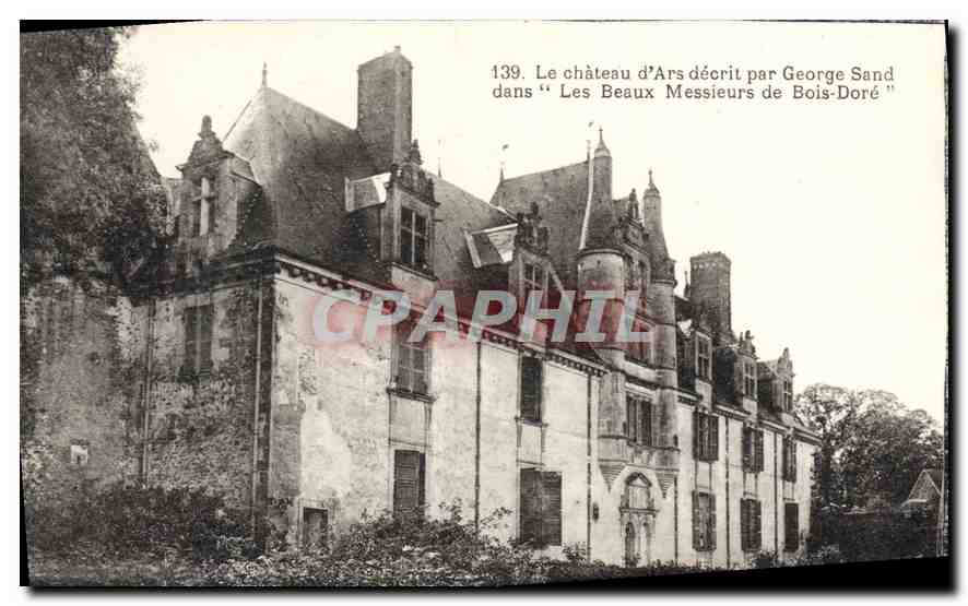 CPA Le Chateau d'Ars decrit par George Sand dans Les Beaux Messieurs de Bois Dore 