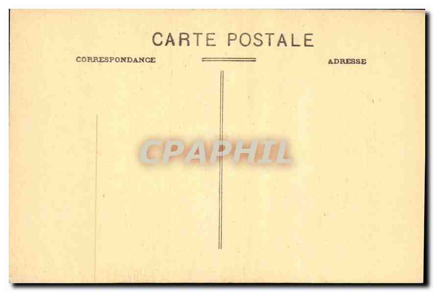 CPA La Chatre Indre Fontaine Ste Radegonde  — Back