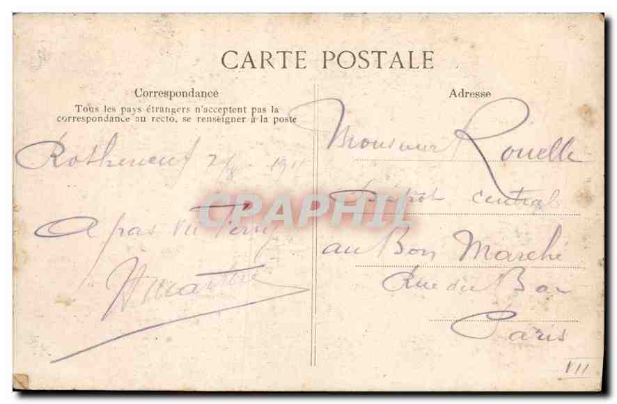 Rotheneuf — Le Gouffre — Éditeur inconnu, n° 1114 — Achterkant