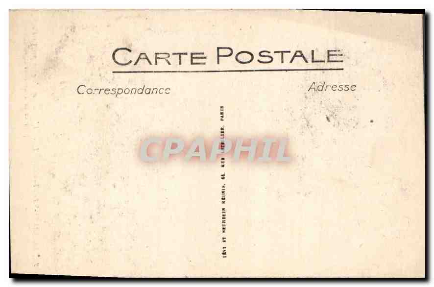 Le Mont-Saint-Michel — L'Abbaye et l'Église paroissiale — prise de la Tour Boucle — LL. — n°52 — Rückseite